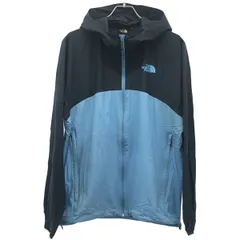 THE NORTH FACE ザノースフェイス SWALLOWTAIL HOODIE ナイロンシェルジャケット NP21409 ネイビー×ブルー XL