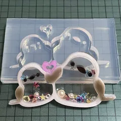 ダブルシマエナガ【シェイカーシリコンモールド型】