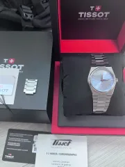 TISSOT(ティソ) prx 35mm クォーツ ライトブルー ほぼ新品のサムネイル