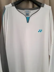 YONEX ヨネックス VERY COOL 長袖 トレーニングウェア ロンT 白 O