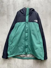 THE NORTH FACE ザノースフェイス マウンテンパーカー ドットショット ジャケット sizeL/黒ｘ緑 ■◇メンズ