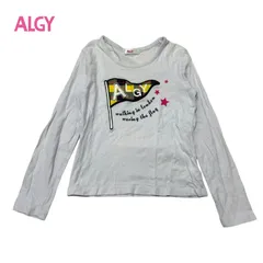 1076◯ ALGY ロンt カットソー　140