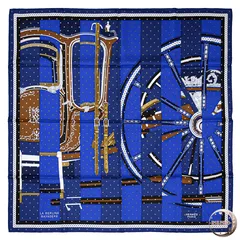 ☆HERMES スカーフ カレ90 ベルリンヌ馬車・バヤデール 春夏コレクション