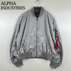 【極美品】【希少XLサイズ】【レプリカグレー】【MA-1】アルファ　MA-1 2025年最新】alpha ma-1 グレーの人気アイテム - メルカリ
