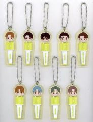[중고] 열쇠 고리 총 9 종 세트 NCT127 아크릴 매력 [이치 반 쿠지 NCT127 NEO CITY] 아크릴 매력 상