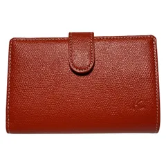 【極美品】 キタムラ　二つ折り財布　ネイビー×レッド　定価35,000円 極美品】 キタムラ 二つ折り財布 ネイビー×レッド - メルカリ