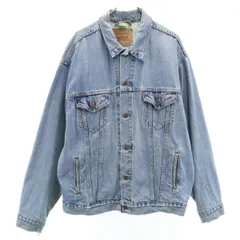 Levi's リーバイス 90s 70507-0389 オールド デニムジャケット XL ウォッシュブルー ジージャン トラッカー メンズ 古着