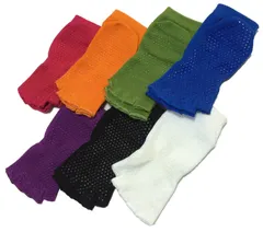 新品 ヨガソックス つま先開き 滑り止め 付き