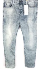 Scotch & Soda Ralston W34/L34 メンズ ジーンズ スリムブルー コットン ストレッチ ウォッシュ デニムのサムネイル