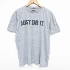 XL/古着 ナイキ NIKE 半袖 ビンテージ Tシャツ メンズ 00s JUST DO IT コットン クルーネック 紫 パープル 25aug07 中古