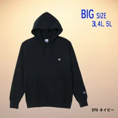 種類9：ネイビー/5L チャンピオン champion ビッグサイズ パーカー スウェット 3L 4L 5L C3-Y136L