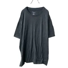 Champion 半袖 ロゴTシャツ 2XL ダークグレー チャンピオン ワンポイントロゴ ビッグサイズ 古着卸 アメリカ仕入 a706-5908
