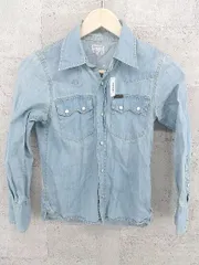 ◇ Lee リー 長袖 デニム シャツ S インディゴ * 1002799050432