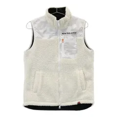 サイズ：1 NEW BALANCE GOLF ニューバランス  リバーシブルボアベスト  ホワイト系 [240101500174] ゴルフウェア レディース ストスト