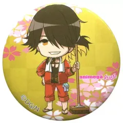 【中古】バッジ・ピンズ(キャラクター) 長曽祢虎徹 「刀剣乱舞-ONLINE-×アニメガカフェ 缶バッジ 第2弾」