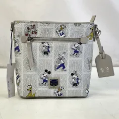 01w-5127 〇  Dooney＆Bourke ドゥ―二―＆バーク Mickey and Friends Disney100 celebration Crossbody Bag ショルダーバッグ 保存袋あり【中古品】