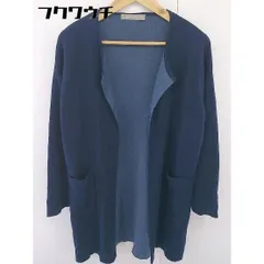 ◇ A day in the life UNITED ARROWS 長袖 ロングカーディガン ネイビー レディース  【1108230003149】