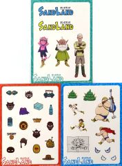 [중고] 씰 스티커 집합 오리지널 스티커 3장 세트 [Blu-ray/DVD 영화 SAND LAND] 봉입 특전