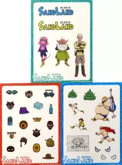 【中古】シール・ステッカー 集合 オリジナルステッカー3枚組 「Blu-ray/DVD 映画 SAND LAND」 封入特典