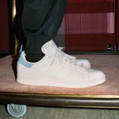 新品未使用品‼️【匿名配送・送料無料✨】天然皮革✨スタンスミス / STAN SMITH   青 adidas  本革　エアフォース1 '07 ホワイト 白 好きにも。23.5cm 24.0cm 24.5cm