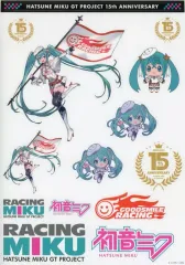 【中古】シール・ステッカー 初音ミク レーシングver.(2023) 繰り返し貼ってはがせるステッカー 「HATSUNE MIKU GT PROJECT 15th ANNIVERSARY!くじ」 D賞