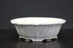 再再お値下げ☆盆栽鉢　ミニ盆栽鉢　義村秀峰　常滑焼 再再お値下げ☆盆栽鉢ミニ盆栽鉢義村秀峰常滑焼