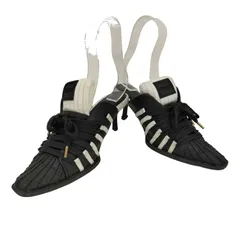 YELLO ブラックホワイト ミュール YELLO ブラックホワイト ミュール YELLO / SIX MAN SNEAKER MULES