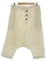 Y's YH-P15-806 コットンリネン サルエルパンツ ベージュ1 ②