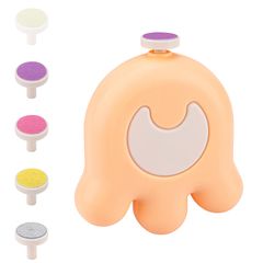 新品 ベビー電動爪やすり、安全な赤ちゃん 爪切り、ミニ携帯用ベビー 爪切り、新生児・baby・赤ちゃん・幼児の足指・爪用電動爪やすり、研磨ヘッド5個付き、低騒音赤ちゃん 爪やすり 電動、新生児 爪切り（ピンク）