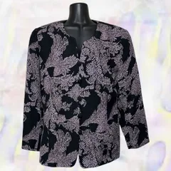 美品◎ゲストジョコンダ GUEST JOCONDE ハーフコート 黒 金ボタン 美品◎ゲストジョコンダ GUEST JOCONDE ハーフコート 黒 金