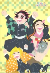 【中古】クリアファイル 集合 B5ゆるクリアファイル 「鬼滅の刃」 ジャンプGIGA 2020 SPRING付録