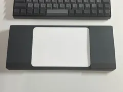 オーダー作品トラックパッド合体　ウイング付パームレスト　BTTホットコーナー対応 Amazon.co.jp: オーダーページ マジックトラックパッド合体