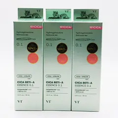新品未開封 VT CICA シカレチA エッセンス0.1 30ml 3本セット 期限2027/07/09 CR6-11-7-31