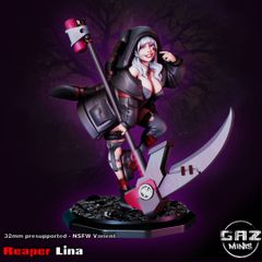 Gaz Minis | Reaper Lina 32mm | 3Dプリント ミニチュア TRPG