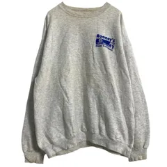 Hanes プリントスウェット トレーナー L グレー ヘインズ プルオーバー バックプリント 裏起毛 古着卸 アメリカ仕入 a612-6257のサムネイル