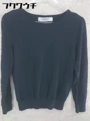 ◇ work trip outfits green label relaxing UNITED ARROWS 長袖 ニット セーター サイズS ネイビー レディース 【中古】 【1002801542542】