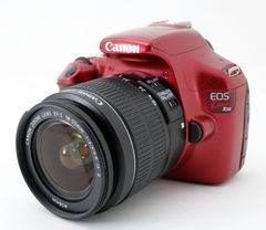 ❤お洒落なワインレッド♪大人気WiFiカード付き❤CANON Kiss X50