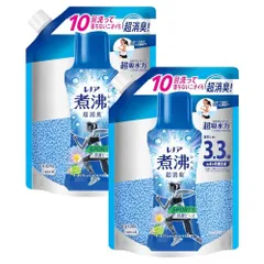 【2個セット】 レノア 超消臭 抗菌ビーズ スポーツ クールリフレッシュ＆シトラス 詰め替え 1410mL ×2個セット 超特大 お得容量