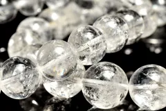 透明感 ホワイトガーデンクォーツ　9mm　ブレスレット 1個売り パワーストーン 天然石 _BG5619-9