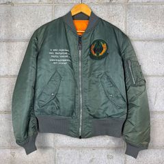 ALPHA MA-1 フライトジャケット アルファ サイズ メンズ M ミリタリー 古着 b25020915