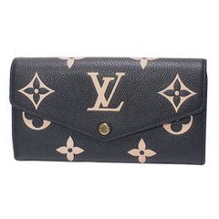 ルイ・ヴィトン LOUIS VUITTON モノグラム アンプラント ポルトフォイユ サラ 長財布 M80496