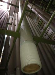 GPI規格油井管 Gグレード管 耐熱温度80度 外径3-(1/2)インチ 管長3.2m(片端継手付き)