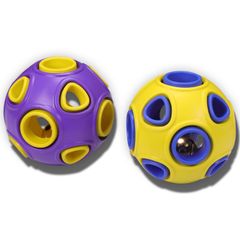 】音の出る ボール 【2個セット】噛むおもちゃ おもちゃ ストレス解消 運動不足 丈夫 犬 訓練玩具 大・中・小型犬に適用
