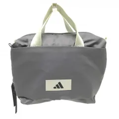 アディダス ポーチ グレー×白 複数ポケット カートバッグ ゴルフ adidas