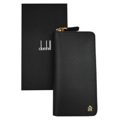 dunhill ダンヒル長財布(小銭入れ有）DU22F2204MF001R-BLACK　ギフト プレゼント 成人式 お祝い バレンタイン 父の日 クリスマス