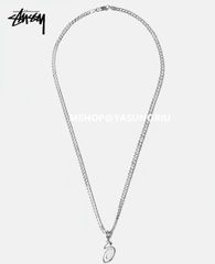 Stussy Spring 24 Jewelry Swirly S Chain(24S338321)