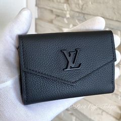 【新品・未使用】ルイヴィトン 三つ折り財布 黒色　M68787
