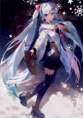 [중고] 잡화 스노우 미쿠 / 2018 · DS 마일 일러스트 보드 [이치 반 쿠지 스노우 미쿠 ~ SNOW MIKU ~ Second Season] F 상
