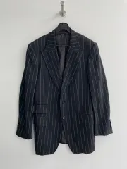 超美品！TOM FORD ネイビー ジャケット ブレザー 48L トムフォード 楽天市場】トムフォード TOM FORD メンズ スーツ テーラード