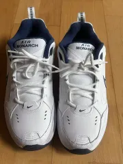 【値下げ】新品未使用ナイキエア　NIKE AIR モナーク IV サイズUS12 Nike Air Monarch IV White Navy for Sale - Authenticity
